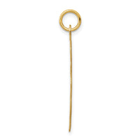 14k .018 Gauge Engravable Scalloped Disc Charm-XM167/18