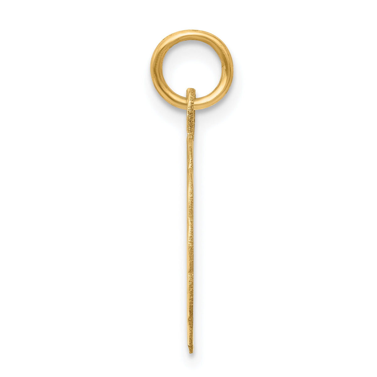14k .027 Gauge Engravable Scalloped Disc Charm-XM168/27