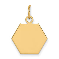 14k Non-enameled Medical Jewelry Pendant-XM36N