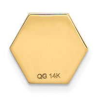 14k Non-enameled Attachable Medical Emblem Charm-XM402N