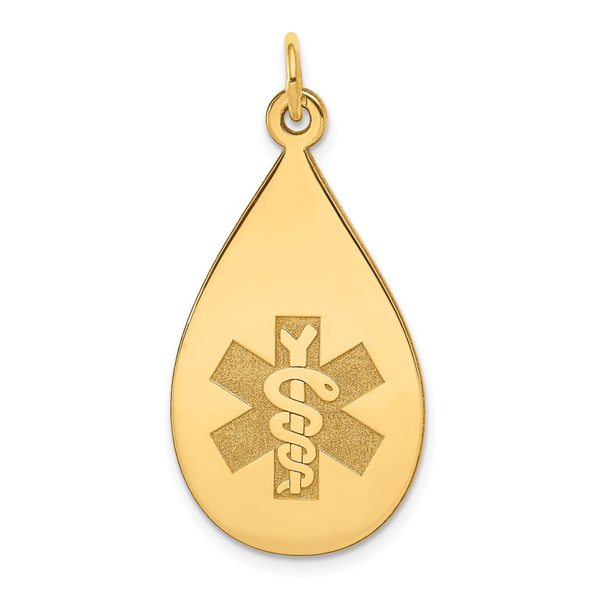 14k Medical Jewelry Unenameled Pendant-XM405N