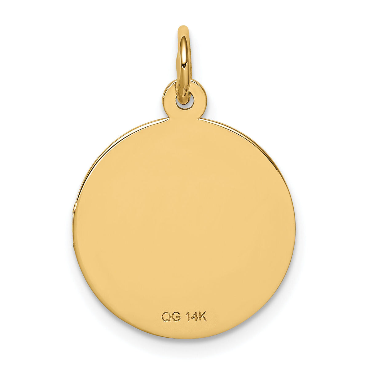14k Medical Jewelry Unenameled Pendant-XM407N