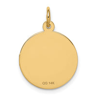 14k Medical Jewelry Unenameled Pendant-XM407N