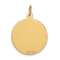 14k Non-enameled Medical Jewelry Pendant-XM408N