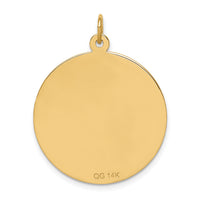 14k Medical Jewelry Unenameled Pendant-XM410N