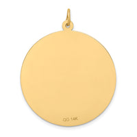 14k Medical Jewelry Unenameled Pendant-XM411N
