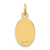 14k Non-enameled Medical Jewelry Pendant-XM413N