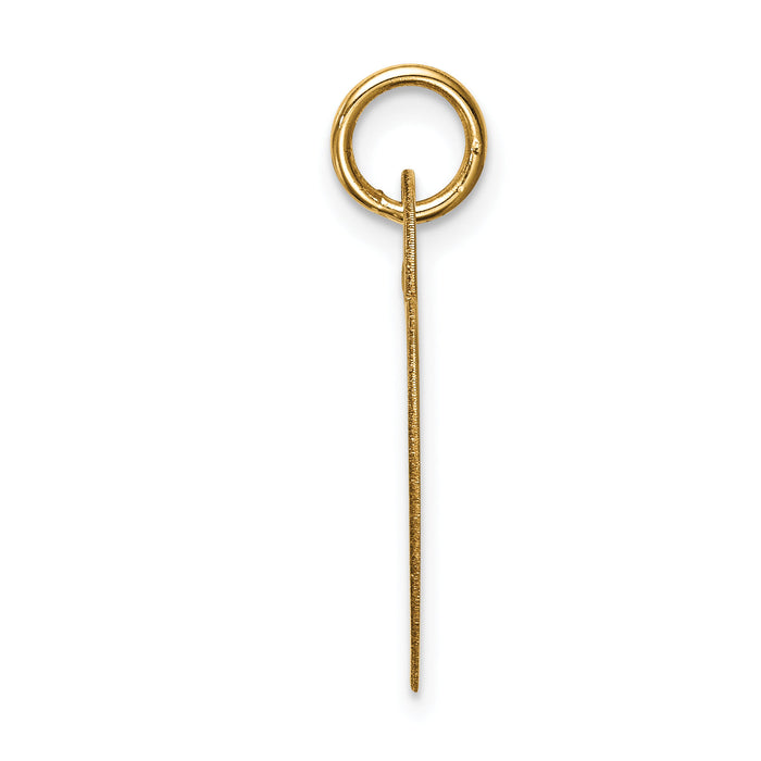 14k Medium Engravable Heart Charm-XM522/11