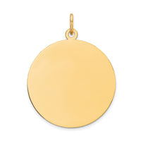 14K Round Disc Charm-XM539/18