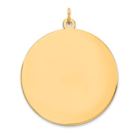 14K Round Disc Charm-XM540/18
