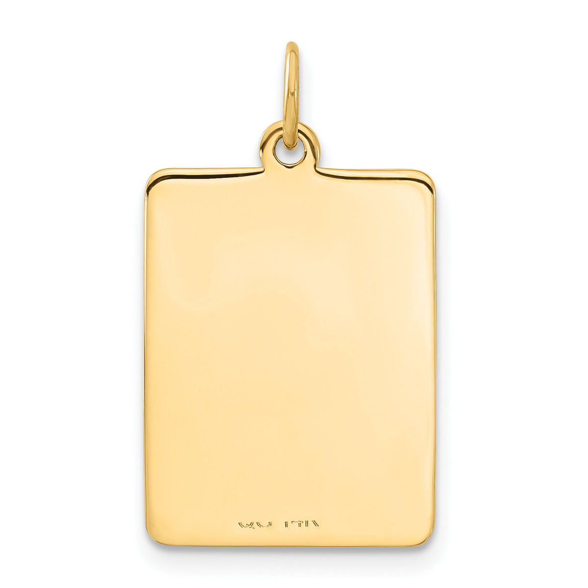 14k Red Enamel Medical Jewelry Pendant-XM55
