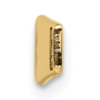 14K Epoxy Enameled Medical ID Ctr Soft Diamond Shape Plate # 813-XM638