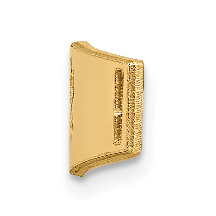 14K Epoxy Enameled Medical ID Ctr Soft Diamond Shape Plate # 816-XM639