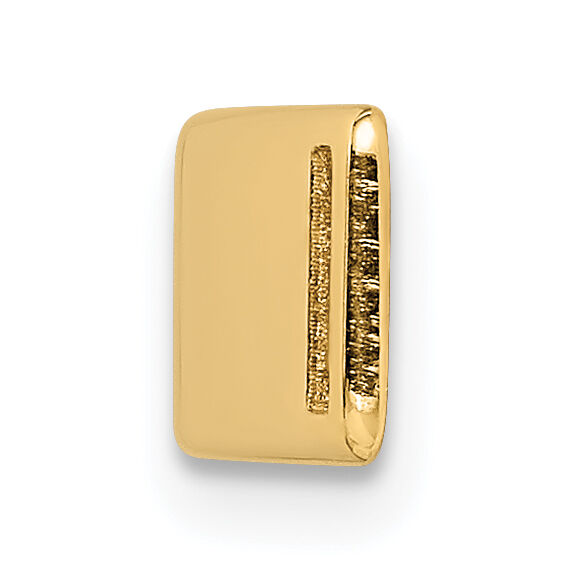 14K Epoxy Enameled Medical ID Ctr Plate # 817-XM644