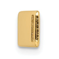 14K Epoxy Enameled Medical ID Ctr Plate # 817-XM644