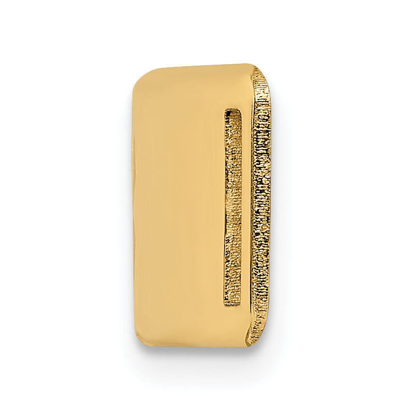 14K Epoxy Enameled Medical ID Ctr Plate # 820-XM656