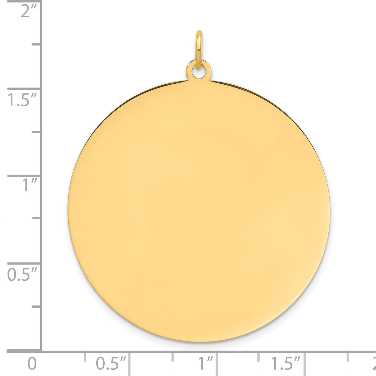 14K Round Disc Charm-XM675/35