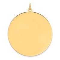 14K Round Disc Charm-XM675/11