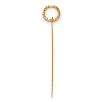 14k Plain .013 Gauge Engravable Heart Disc Charm-XM694/13