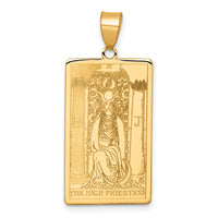 14ky The High Priestess Tarot Card Pendant-XM712