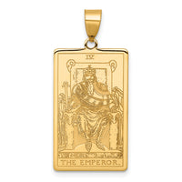 14ky The Emperor Tarot Card Pendant-XM714