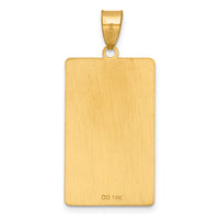 14ky The Lovers Tarot Card Pendant-XM716