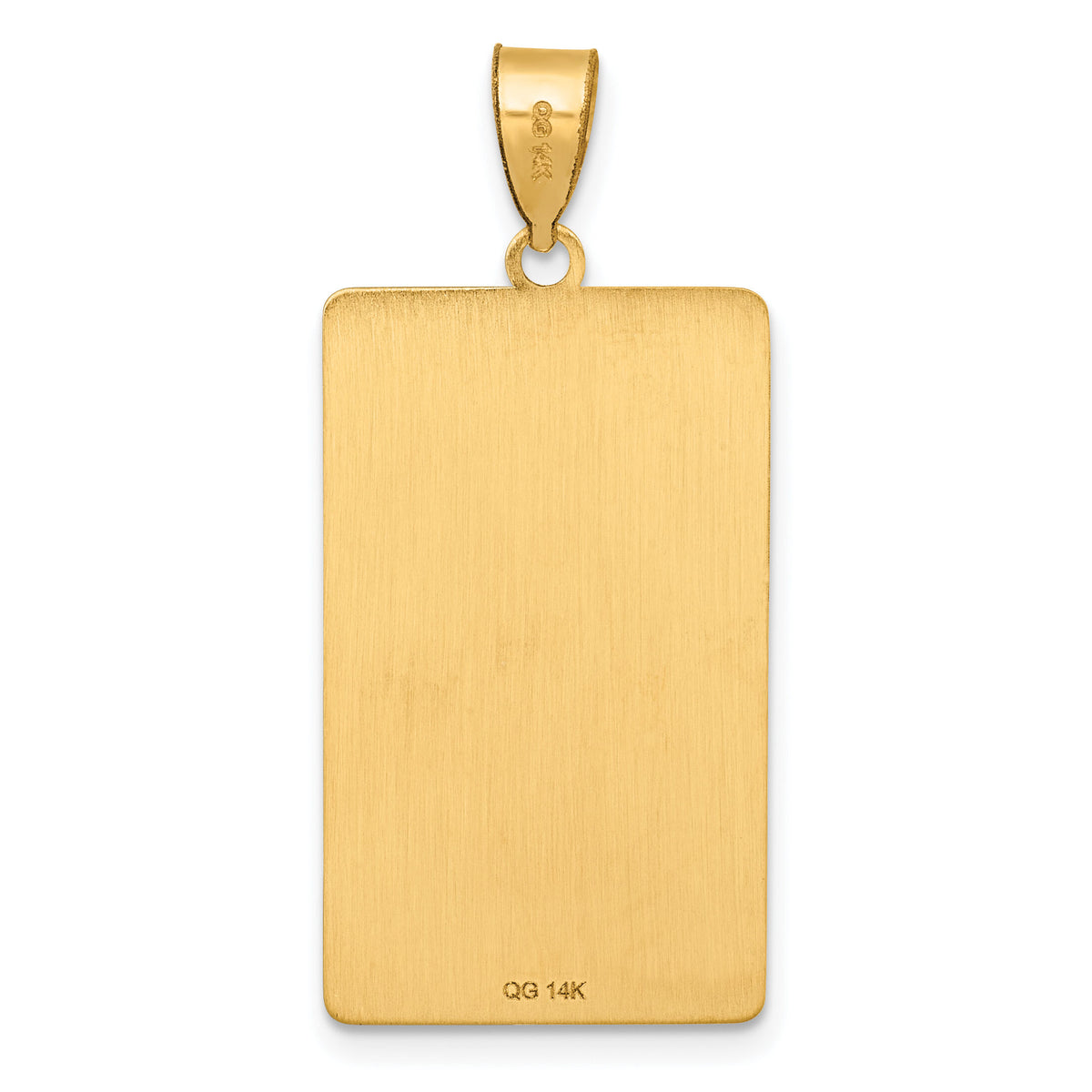14ky Strength Tarot Card Pendant-XM718