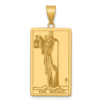 14ky The Hermit Tarot Card Pendant-XM719
