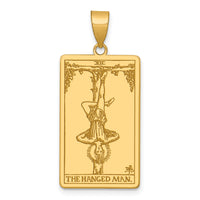 14ky The Hanged Man Tarot Card Pendant-XM722
