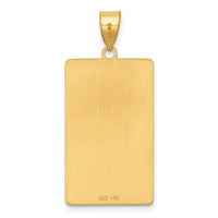14ky Death Tarot Card Pendant-XM723