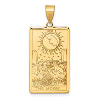 14ky The Moon Tarot Card Pendant-XM728