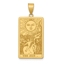 14ky The Sun Tarot Card Pendant-XM729