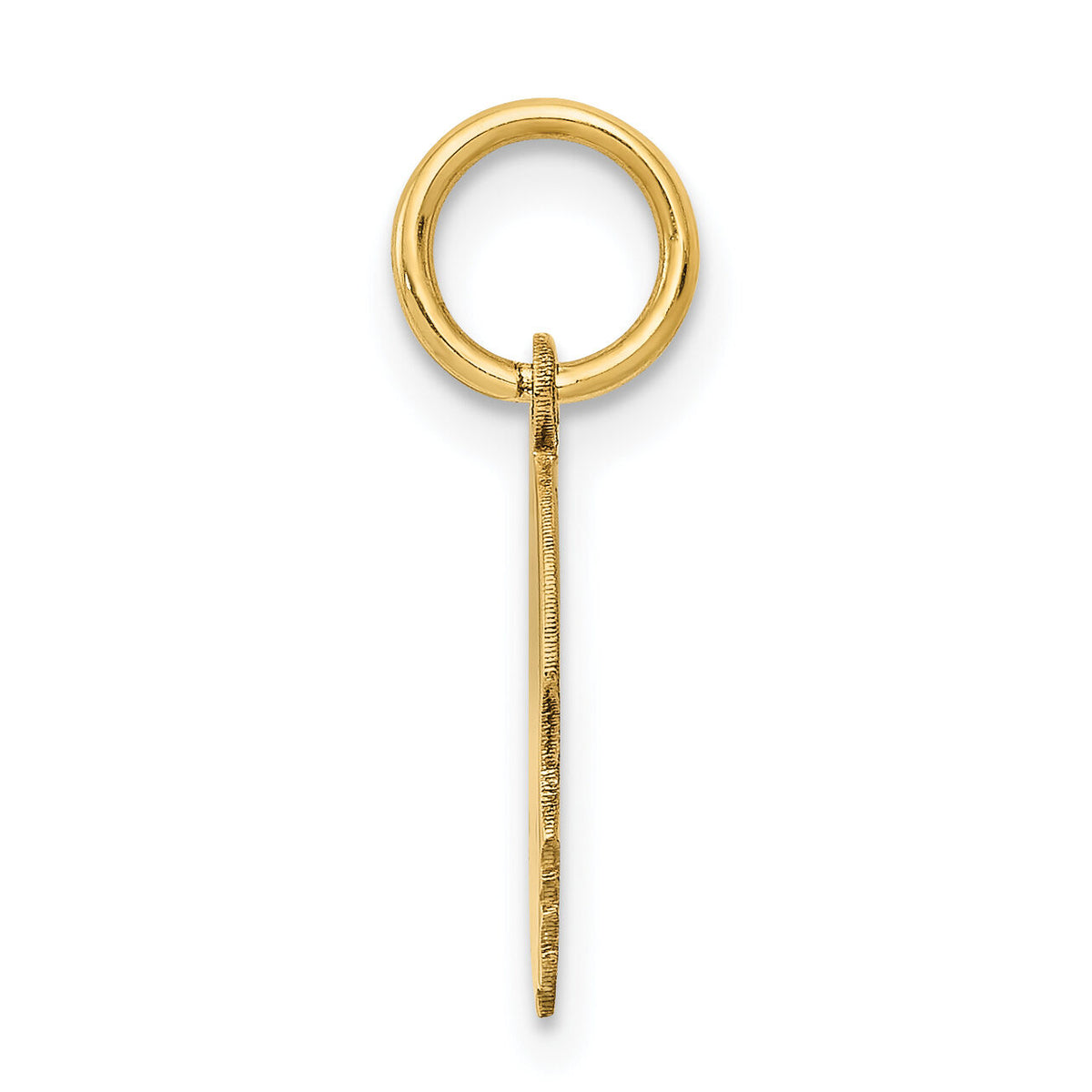 14k .011 Depth Engravable Boy Head Charm-XM90/11