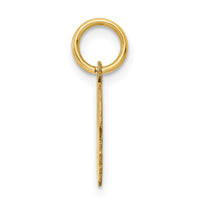 14k .013 Depth Engravable Boy Head Charm-XM90/13