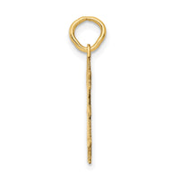 14k .018 Depth Engravable Girl Charm-XM93/18