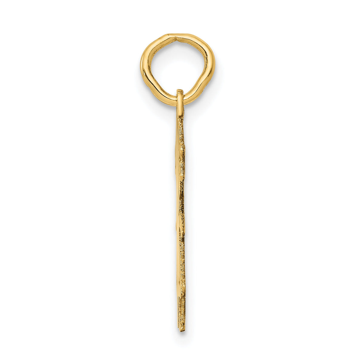 14k .011 Depth Engravable Girl Charm-XM93/11
