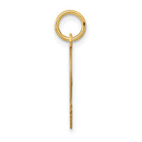 14k .018 Depth Engravable Boy Head Charm-XM96/18