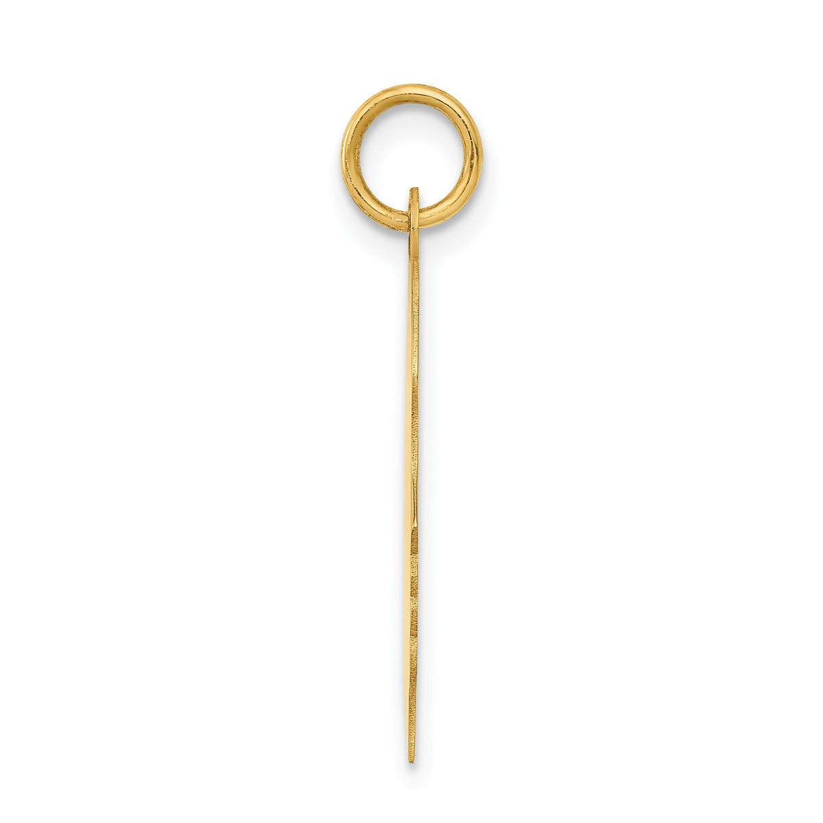 14k .013 Depth Engravable Girl Head Charm-XM97/13