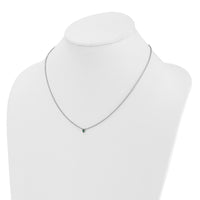 14k White Gold1 Birthstone Mother's Necklace Mounting-XMP33/1W