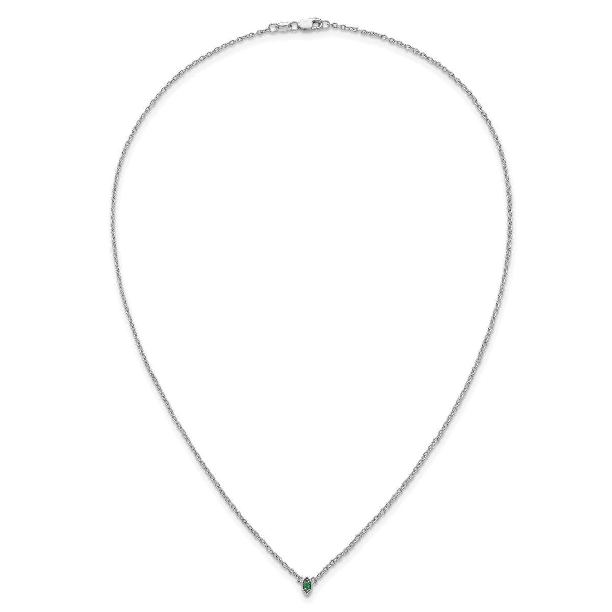 14k Yellow Gold1 Birthstone Mother's Necklace Mounting-XMP33/1Y