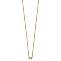 14K 2 Birthstone Mother's Necklace Mounting-XMP33/2Y