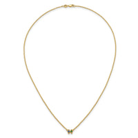 14K 2 Birthstone Mother's Necklace Mounting-XMP33/2Y