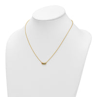14k 4 Birthstone Mother's Necklace Mounting-XMP33/4Y