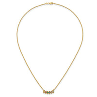 14k 6 Birthstone Mother's Necklace Mounting-XMP33/6Y