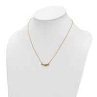 14k 7 Birthstone Mother's Necklace Mounting-XMP33/7Y