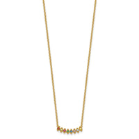 14k 8 Birthstone Mother's Necklace Mounting-XMP33/8Y