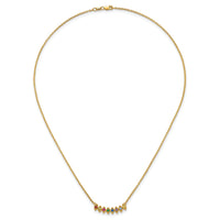 14k 8 Birthstone Mother's Necklace Mounting-XMP33/8Y
