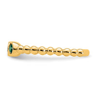 14k 3 Birthstone Mother's Ring Mounting-XMR102/3Y