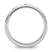 14k WG 3 Birthstone and Diamond Mother's Ring Semi-mount-XMR103/3W