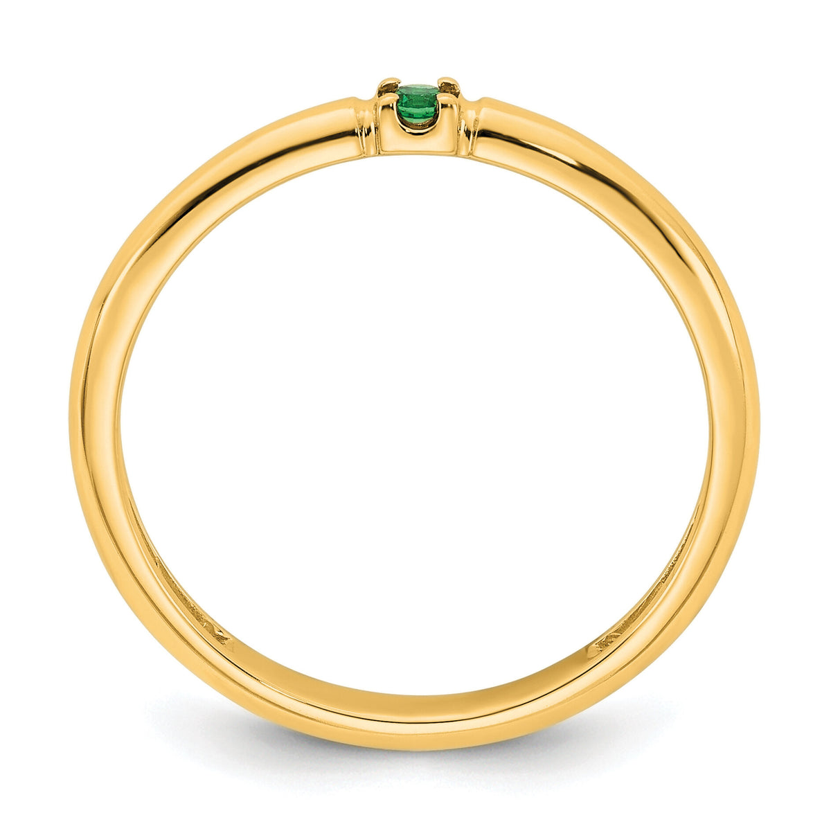 14k Yellow Gold Mother's Ring Mounting-XMR104/1Y